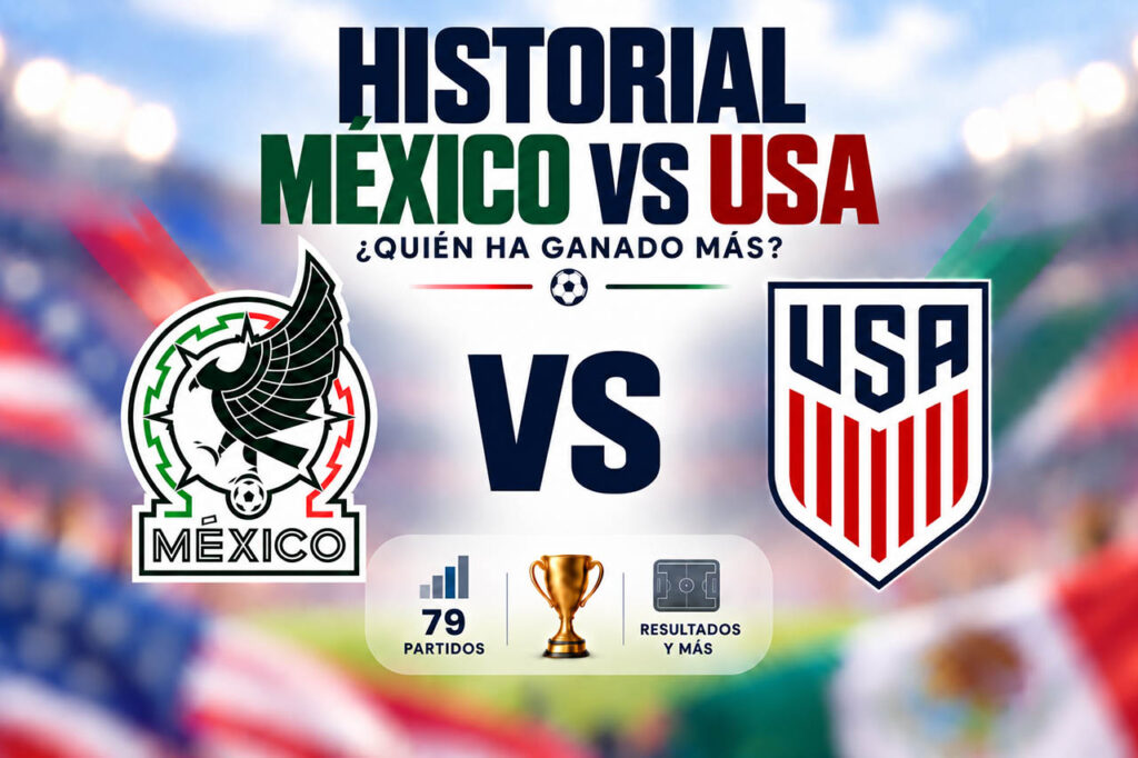 Historial México vs Estados Unidos antes del partido número 80