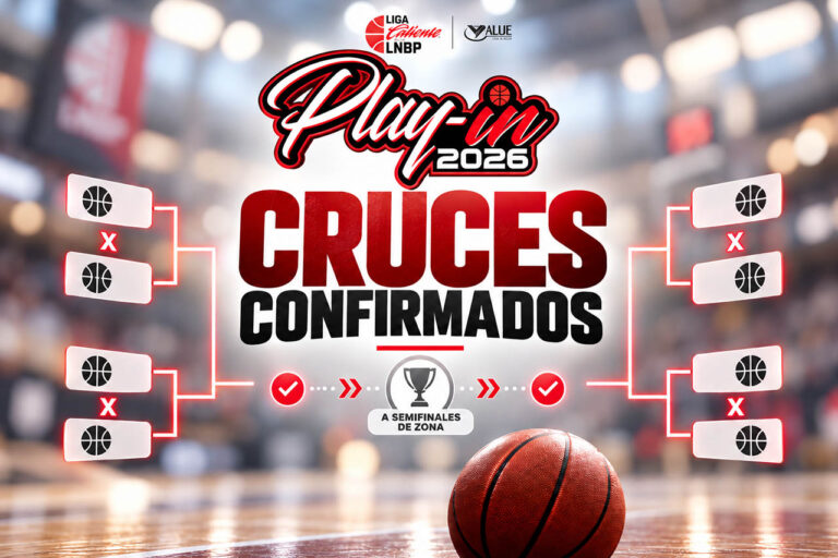 Play-In LNBP 2026 con cruces confirmados y ocho equipos en busca de las semifinales de zona.
