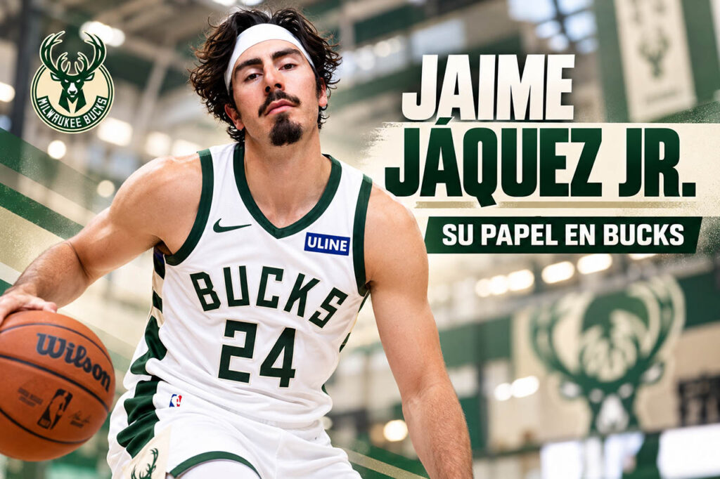 Jaime Jáquez en Bucks ante su nueva etapa en Milwaukee